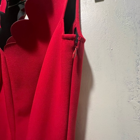 Banana Republic Scalloped V-neck dress. - Picture 6 of 8